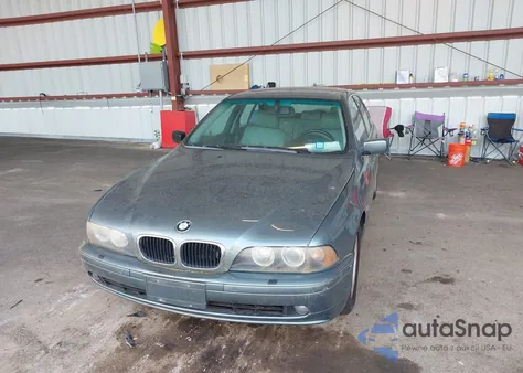 2002 BMW 525Ia из США, поврежденный, VIN WBADT43492GY43345
